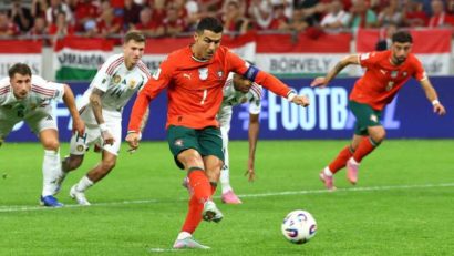 Cristiano Ronaldo a egalat recordul de goluri marcate în preliminariile Cupei Mondiale