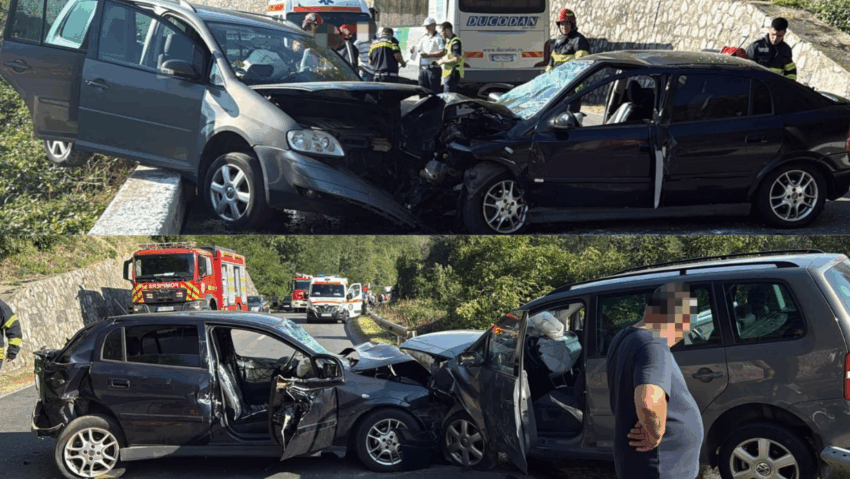 Accident rutier grav la intrarea în Bocșa: 5 victime, printre care o minoră de 13 ani, preluată de elicopterul SMURD Accident rutier grav la intrarea în Bocșa: 5 victime, printre care o minoră de 13 ani, preluată de elicopterul SMURD
