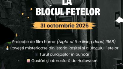 Halloween la Blocul Fetelor din Reșița – 31 octombrie 2025