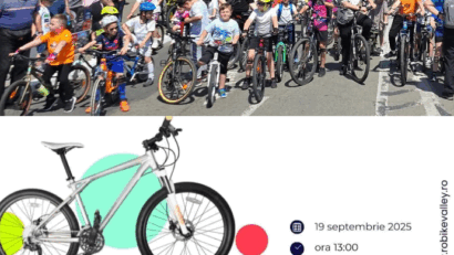 Comunitățile Robike Valley din vestul țării ies la Marea Pedalare