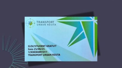 Cardurile de transport gratuite pentru elevi au fost reîncărcate de Transport Urban Reșița