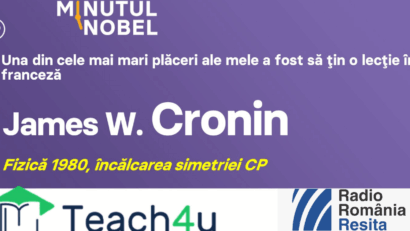 Minutul Nobel – James W. Cronin