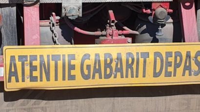 Transporturi agabaritice pe drumurile din vestul României, între 20 septembrie și 1 octombrie