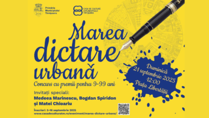 Timișoara celebrează Ziua Limbii Române prin „Marea Dictare” – concurs scris de mână cu premii atractive