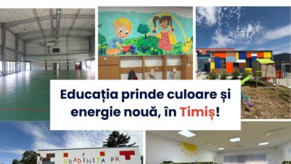 Investiții europene pentru educație: școli și grădinițe moderne în județul Timiș și în Vestul României