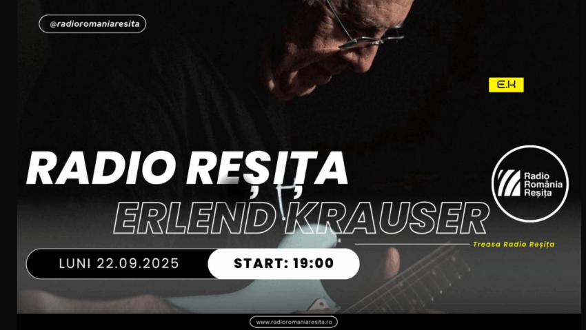 Erlend Krauser revine la Reșița cu un concert special: „The Time of Talking Hearts”