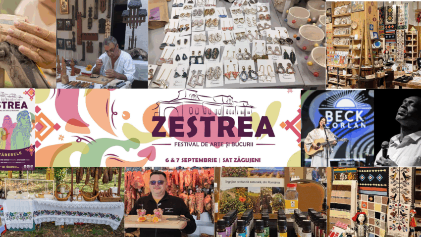 Zestrea – Festival de Arte și Bucurii 2025 aduce meșteșuguri autentice și tradiții la Conacul Zăgujeni Zestrea – Festival de Arte și Bucurii 2025 aduce meșteșuguri autentice și tradiții la Conacul Zăgujeni