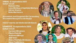 Zilele Centrului de Cultură și Artă Caraș-Severin 2025: trei zile de sărbătoare la Reșița