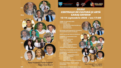 Zilele Centrului de Cultură și Artă Caraș-Severin 2025: trei zile de sărbătoare la Reșița
