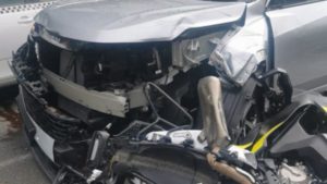 Accident rutier în Timișoara: două persoane rănite după un impact în lanț