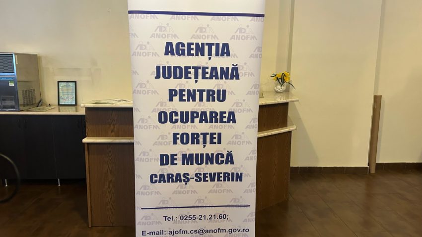 Peste 1.800 de persoane angajate în Caraș-Severin, în 11 luni din 2025