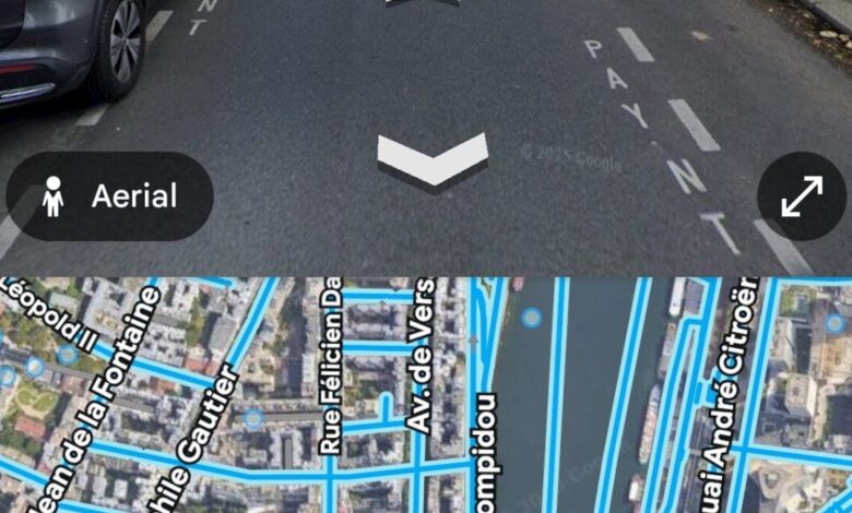 Google Maps primește o nouă scurtătură pentru comutarea rapidă între modul Street View și harta de satelit