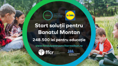 248.500 de lei pentru proiecte educaționale în Caraș-Severin, prin programul „Fondul pentru un viitor mai bun în comunități”