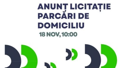 Licitație pentru locurile de parcare de reședință vacante în Reșița