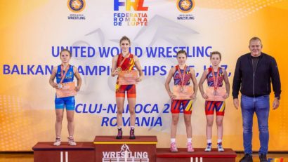 Luptătorii reşiţeni, pe podium la Campionatele Balcanice!