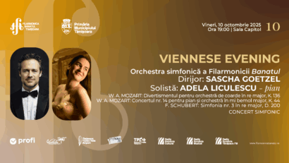 Seară vieneză la Filarmonica Banatul Timișoara!