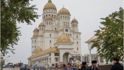 Pictura Catedralei Naționale, sfințită la București. Patriarhul Daniel: „Să folosim această împlinire ca pe un moment luminos de întărire a credinței”