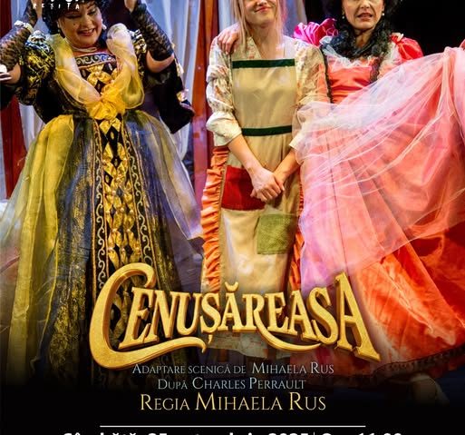 Sâmbătă mergem la matineu: Cenușăreasa revine pe scena Teatrului de Vest Sâmbătă mergem la matineu: Cenușăreasa revine pe scena Teatrului de Vest