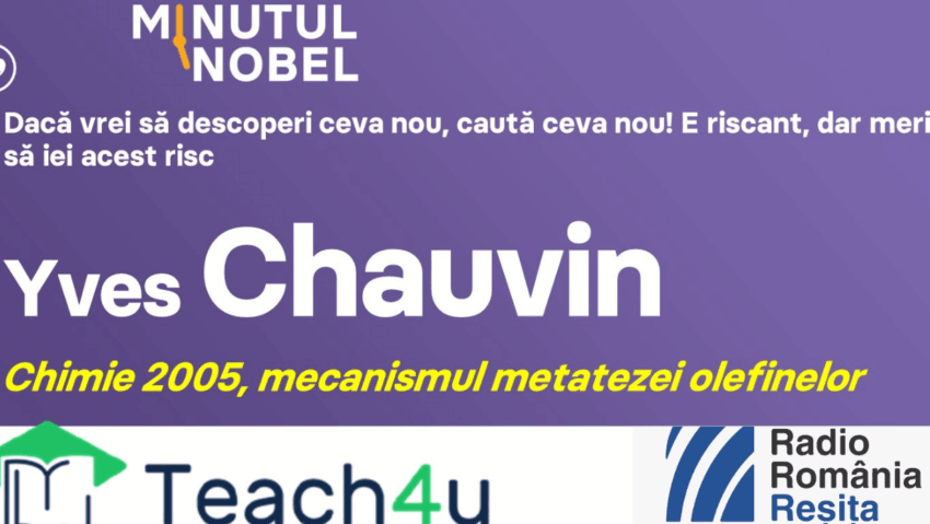 Minutul Nobel – Yves Chauvin