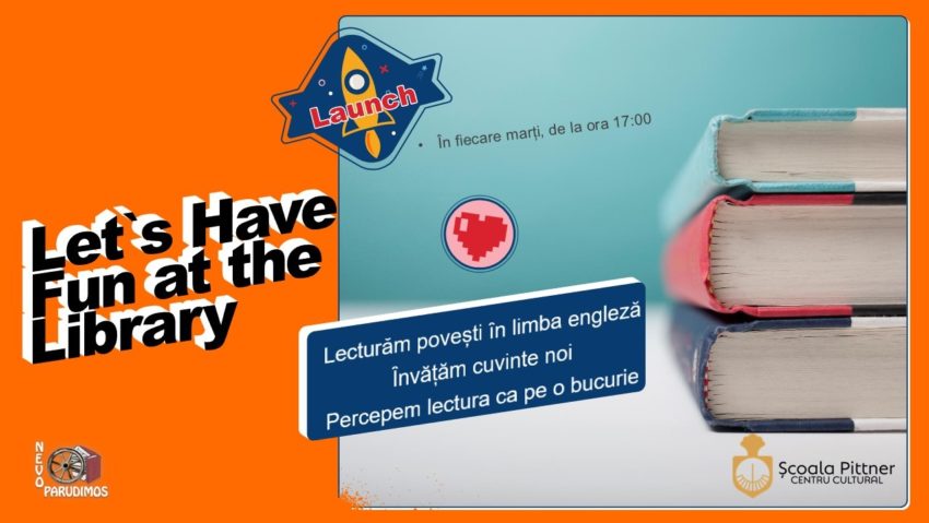 Cursuri gratuite de limba engleză pentru copii la Biblioteca Municipală!