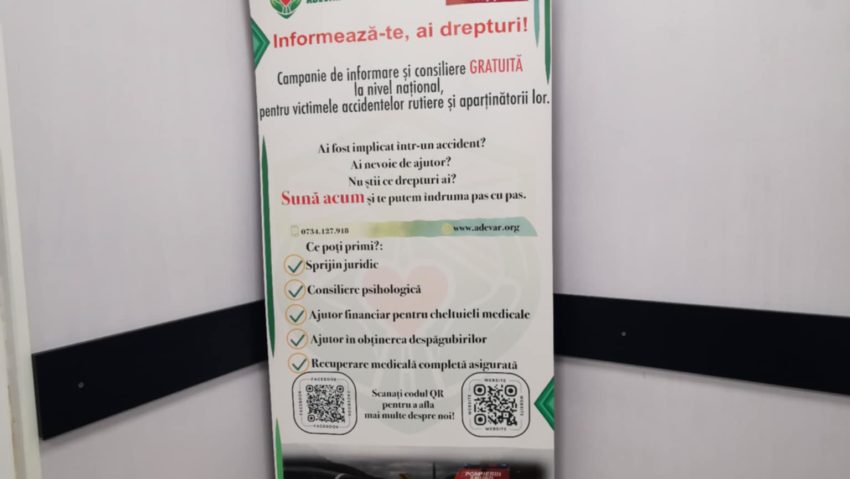 Proiect inovator la Spitalul Județean de Urgență Reșița: ajutor gratuit pentru victimele accidentelor, alături de Asociația Adevăr