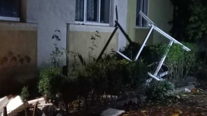 Bistriţa-Năsăud: Explozie la un bloc din municipiul Bistriţa