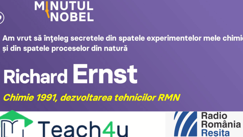 Minutul Nobel – Richard Ernst Minutul Nobel – Richard Ernst