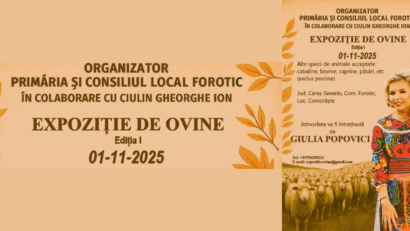 Prima ediție a Expoziției de ovine și alte animale, la Comorăște – o sărbătoare a tradițiilor bănățene
