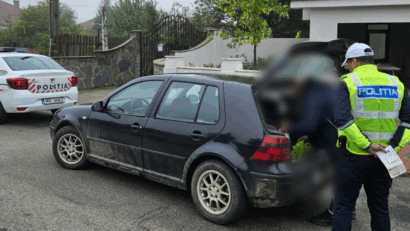 Urmărire ca în filme pe străzile din Reșița