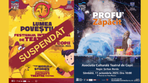 „Profu’ Zăpăcit” salvează bucuria copiilor, după suspendarea Festivalului „Lumea Poveștilor” la Reșița