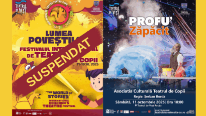 „Profu’ Zăpăcit” salvează bucuria copiilor, după suspendarea Festivalului „Lumea Poveștilor” la Reșița