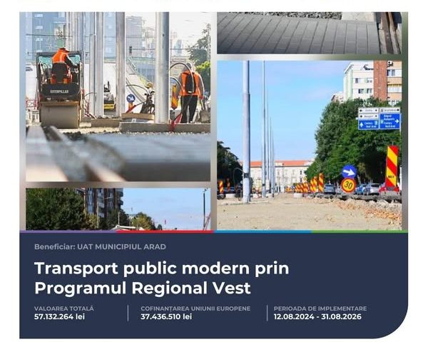 Primăria Arad investește în modernizarea liniilor de tramvai din cartierul Micălaca Primăria Arad investește în modernizarea liniilor de tramvai din cartierul Micălaca