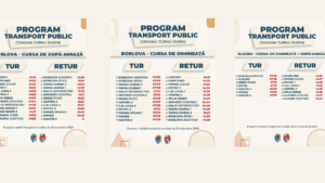 Transport public modern în comuna Turnu Ruieni: curse regulate spre și dinspre Caransebeș