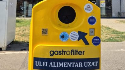 Primăria Timișoara extinde programul de colectare a uleiului alimentar uzat: încă 10 oilbox-uri instalate în oraș
