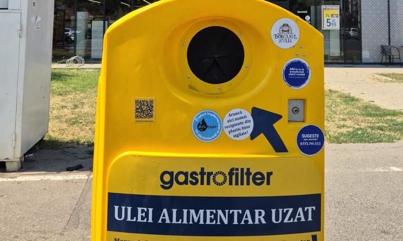 Primăria Timișoara extinde programul de colectare a uleiului alimentar uzat: încă 10 oilbox-uri instalate în oraș