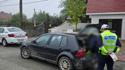 Urmărire ca în filme pe străzile din Reșița