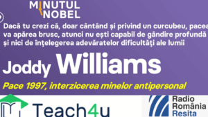 Minutul Nobel – Joddy Williams
