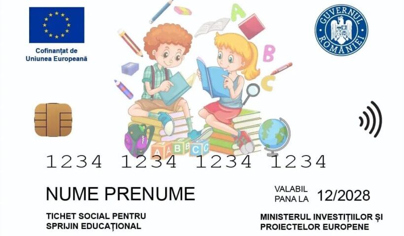 Aproape 500.000 de carduri educaționale au fost alimentate cu 500 de lei
