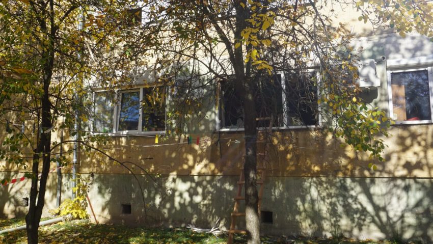 Explozie urmată de incendiu într-un apartament din Timișoara