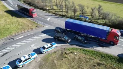 Peste 150 de autovehicule controlate și zeci de sancțiuni aplicate în Caraș-Severin pe DN 6