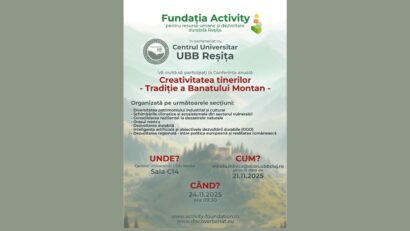 Reșița găzduiește ediția a XVII-a a Conferinței „Creativitatea tinerilor – Tradiție a Banatului Montan”