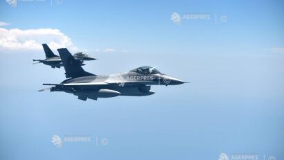 MApN: Noi atacuri cu drone în Ucraina, în apropierea frontierei cu România; două F-16 au fost ridicate de la sol