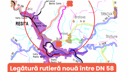 Centura de sud a Reșiței a primit finanțare