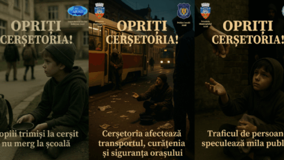 Primăria Arad pune stop cerșetoriei! Campanie amplă pentru limitarea fenomenului și sprijinirea persoanelor vulnerabile
