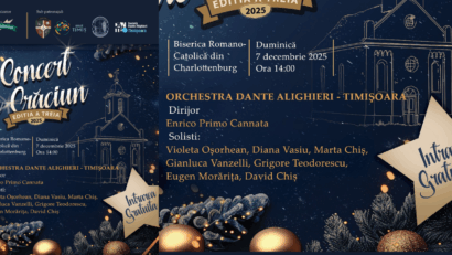 Concertul de Crăciun din Charlottenburg 2025 ajunge la a treia ediție – Magia sărbătorilor renaște în singurul sat rotund din România