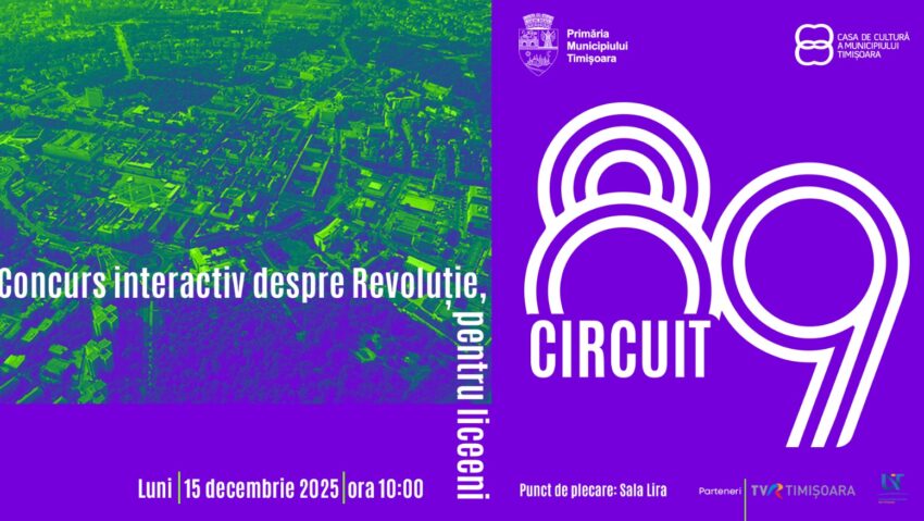 Circuit 89: Concursul care îi aduce pe tinerii timișoreni mai aproape de istoria Revoluției din 1989
