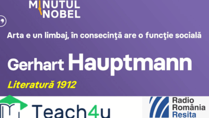 Minutul Nobel – Gerhart Hauptmann