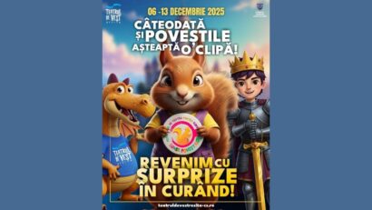 Festivalul Internațional de Teatru pentru Copii „Lumea poveștilor” revine la Reșița (6–13 decembrie 2025)