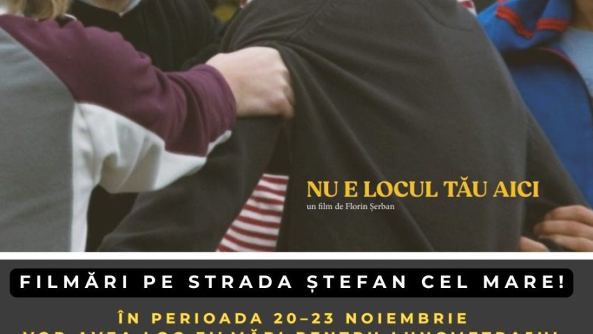 Filmările pentru lungmetrajul „Nu e locul tău aici” încep la Reșița. Restricții de parcare şi circulaţie pe strada Ştefan cel Mare