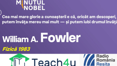 Minutul Nobel – William A. Fowler
